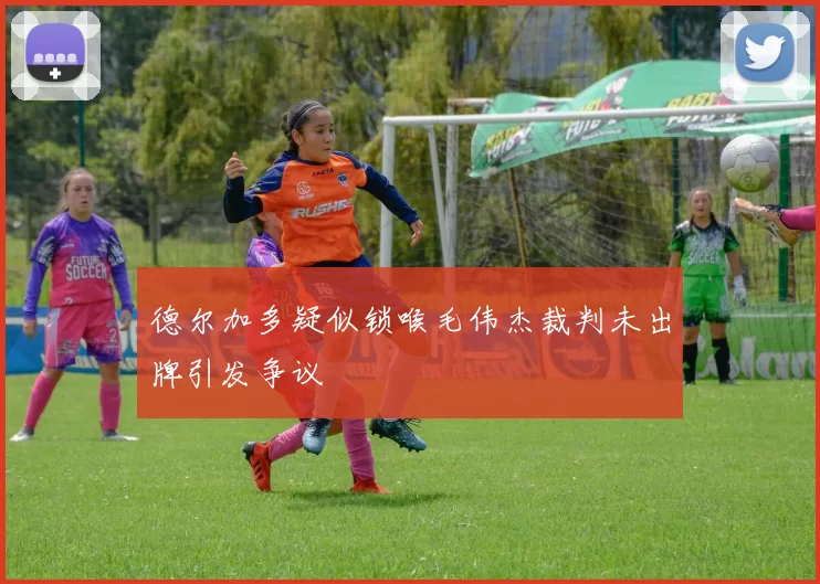 德尔加多疑似锁喉毛伟杰裁判未出牌引发争议
